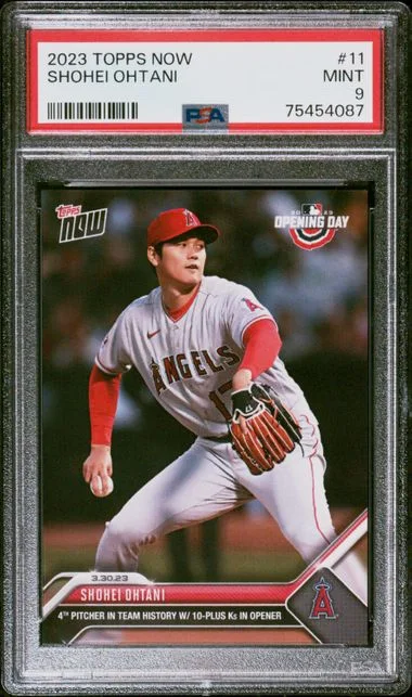 2023 Topps Now Shohei Ohtani #11 card image