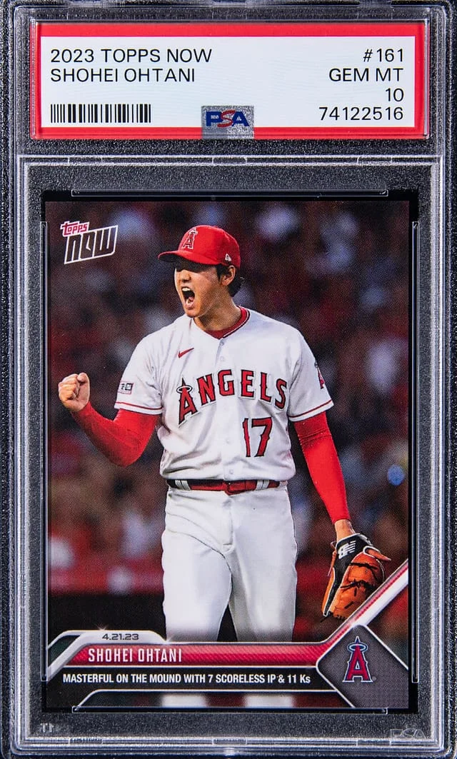 2023 Topps Now Shohei Ohtani #161 card image