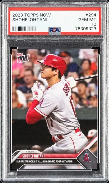 2023 Topps Now Shohei Ohtani #294 card image