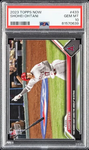 2023 Topps Now Shohei Ohtani #433 card image
