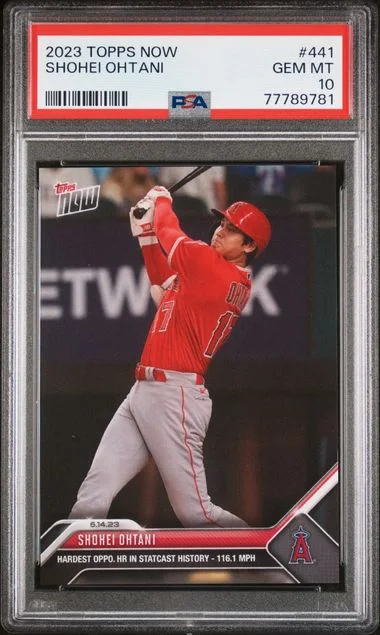 2023 Topps Now Shohei Ohtani #441 card image