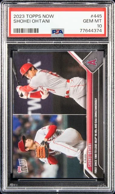 2023 Topps Now Shohei Ohtani #445 card image