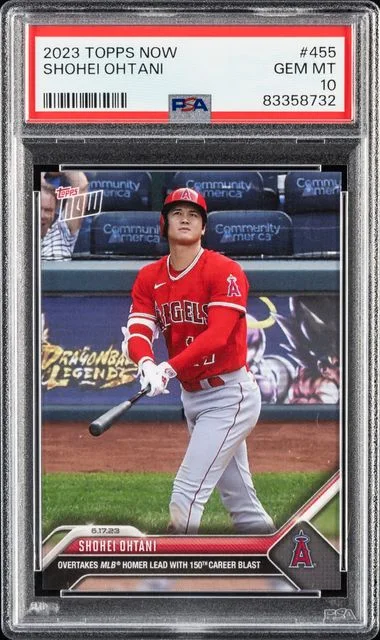 2023 Topps Now Shohei Ohtani #455 card image
