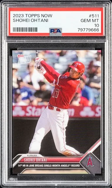 2023 Topps Now Shohei Ohtani #511 card image