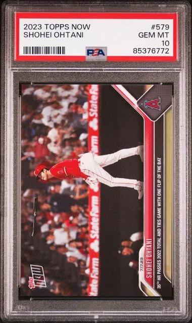 2023 Topps Now Shohei Ohtani #579 card image