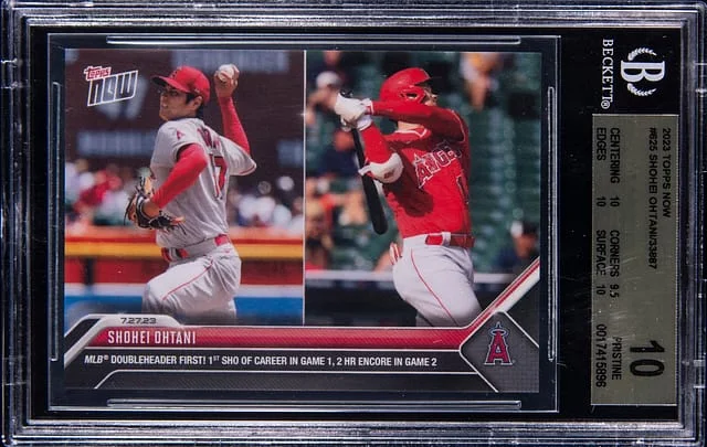 2023 Topps Now Shohei Ohtani #625 card image