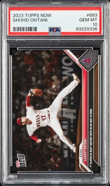 2023 Topps Now Shohei Ohtani #683 card image