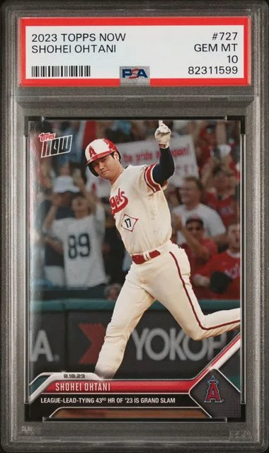 2023 Topps Now Shohei Ohtani #727 card image