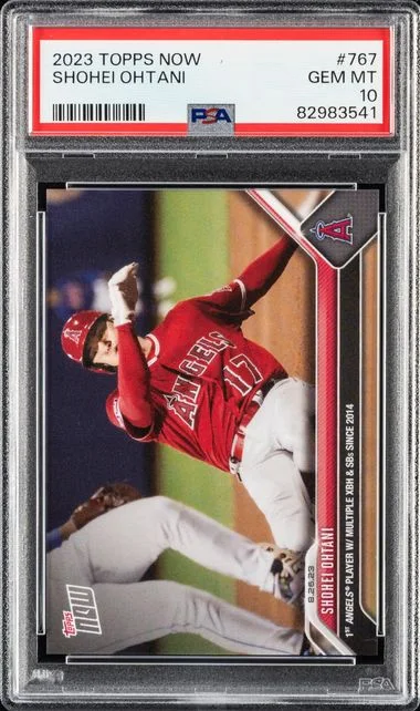 2023 Topps Now Shohei Ohtani #767 card image