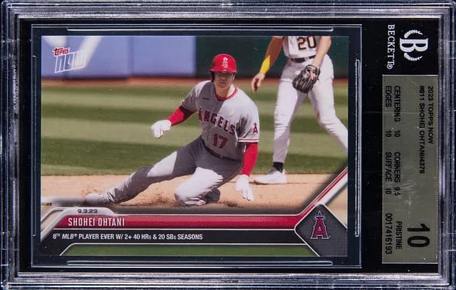 2023 Topps Now Shohei Ohtani #811 card image