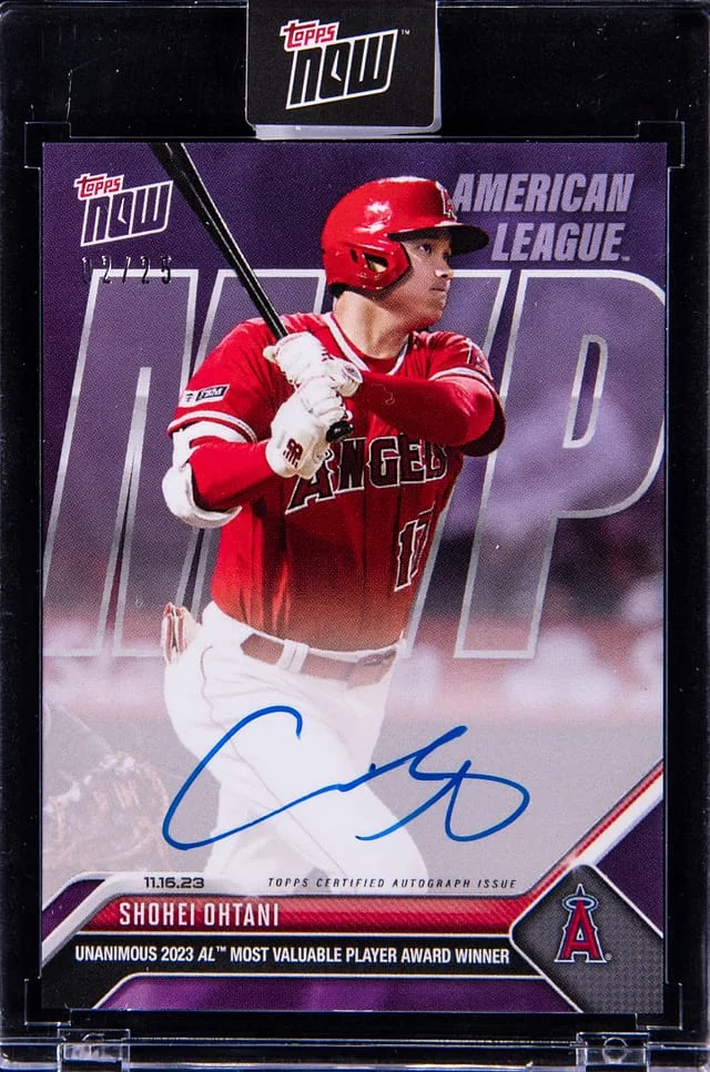 2023 Topps Now Shohei Ohtani #OS-168 card image