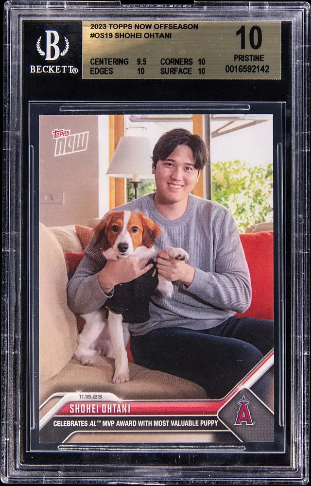 2023 Topps Now Shohei Ohtani Off Season #OS-19 card image