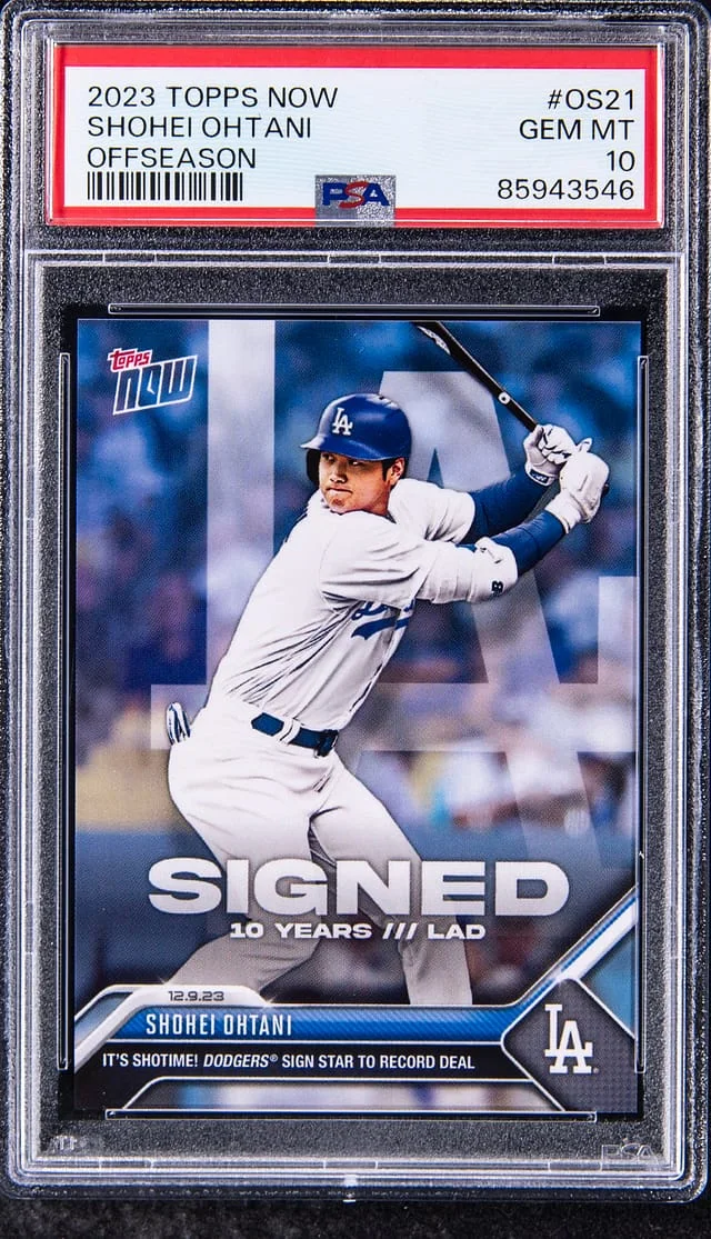 2023 Topps Now Shohei Ohtani Off-Season #OS-21 card image