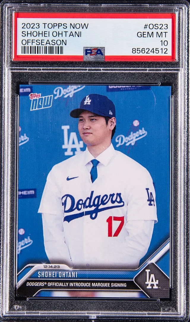 2023 Topps Now Shohei Ohtani Offseason #OS-23 card image