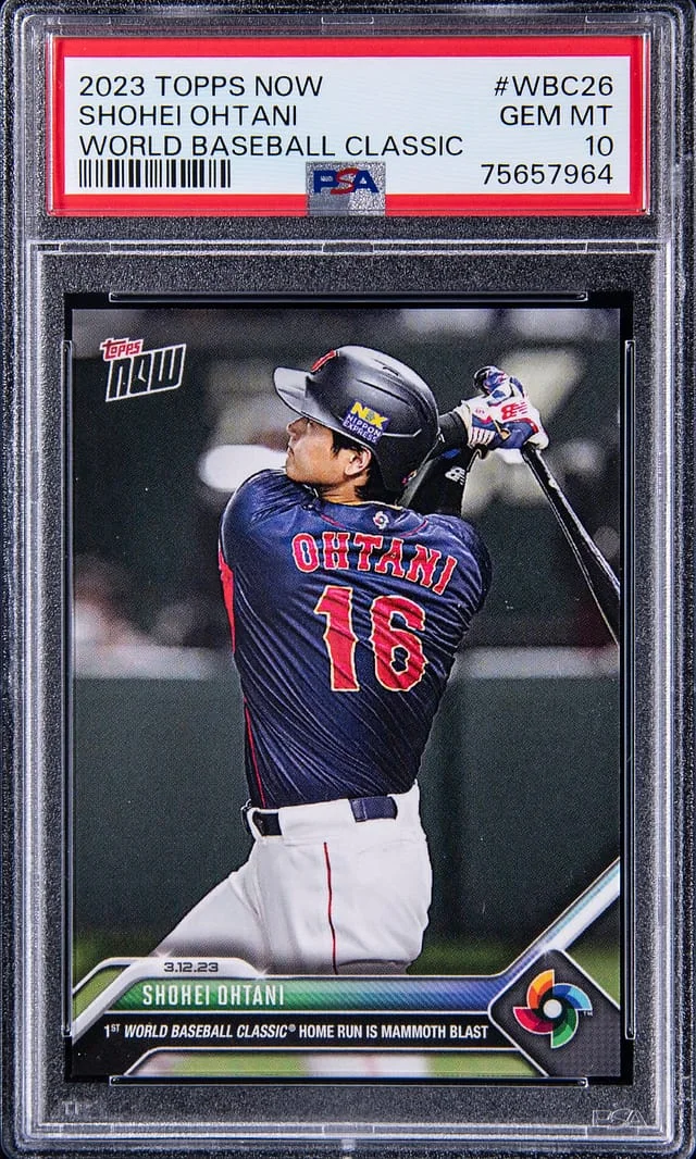 2023 Topps Now Shohei Ohtani World Baseball Classice #WBC-26 card image