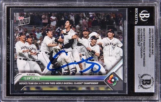 2023 Topps Now Shohei Ohtani WBC #WBC-72 card image