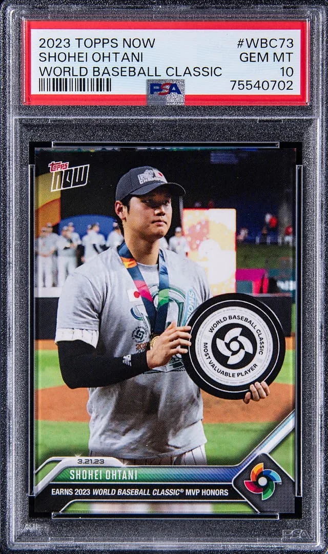 2023 Topps Now Shohei Ohtani World Baseball Classic #WBC-73 card image