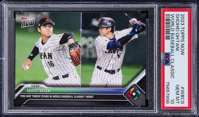 2023 Topps Now Shohei Ohtani World Baseball Classic #WBC-8 card image