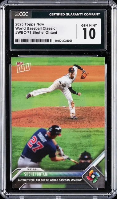 2023 Topps Now Shohei Ohtani World Baseball Classic #WBC71 card image