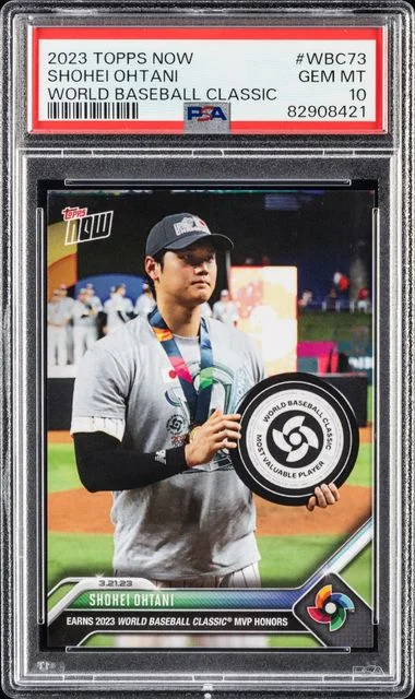 2023 Topps Now Shohei Ohtani World Baseball Classic #WBC73 card image