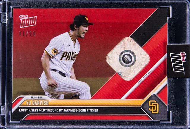 2023 Topps Now Yu Darvish #7100 card image