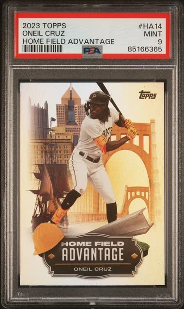2023 Topps Oneil Cruz Home Field Advantage Series 2 #HA14 card image