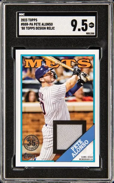 2023 Topps Pete Alonso Game-Used 88 Topps Design Relics #88R-PA card image