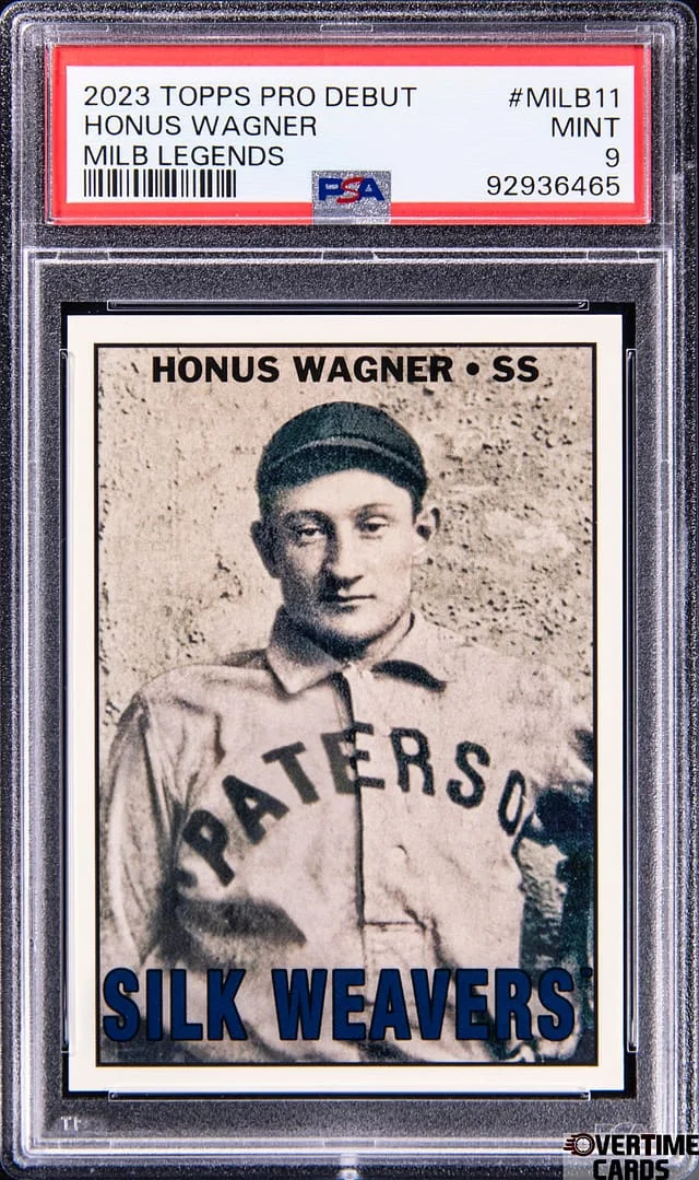 2023 Topps Pro Debut Honus Wagner MILB Legends #MILB11 card image