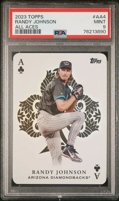 2023 Topps Randy Johnson All Aces #AA4 card image