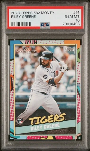 2023 Topps Riley Greene 582 Montgomery Set #16 card image
