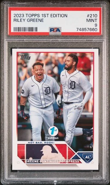2023 Topps Riley Greene 1st Edition #210 card image