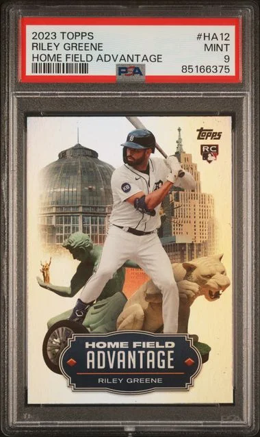2023 Topps Riley Greene Home Field Advantage Series 2 #HA12 card image