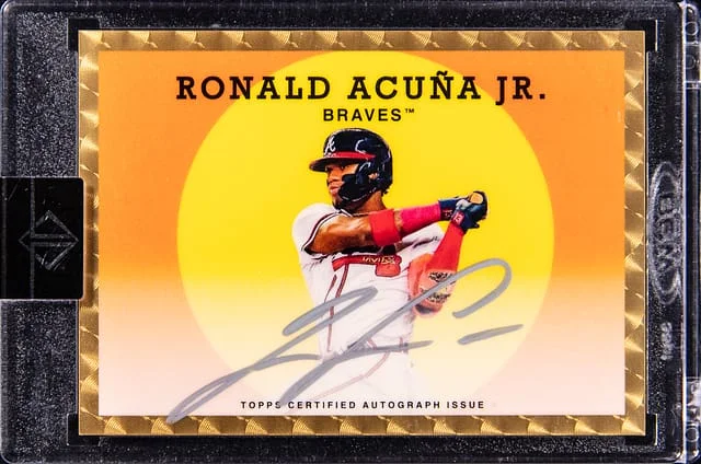 2023 Topps Ronald Acuna Jr. Transcendent 1959 Superfractor Autograph #59CA-RJ card image