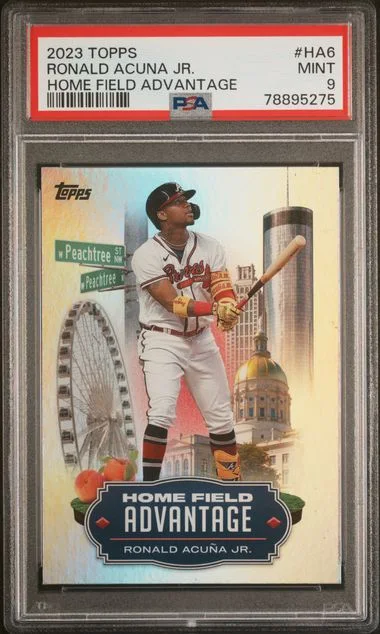 2023 Topps Ronald Acuna Jr. Home Field Advantage #Ha6 card image