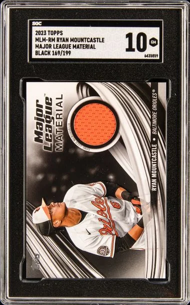 2023 Topps Ryan Mountcastle Major League Material Black #MLM-RM card image