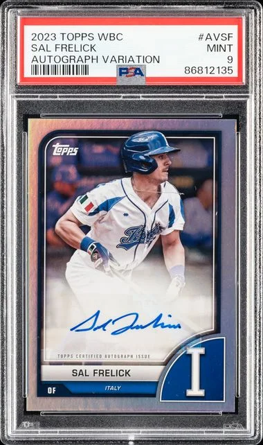 2023 Topps Sal Frelick World Baseball Classic Autograph Variations #AV-SF card image