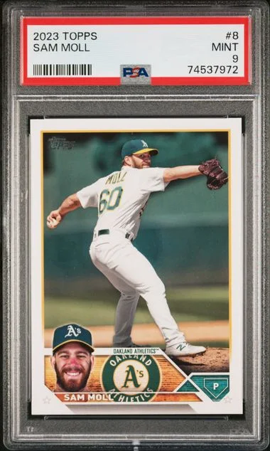 2023 Topps Sam Moll #8 card image
