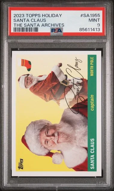 2023 Topps Santa Claus Holiday The Santa Archives #SA1955 card image