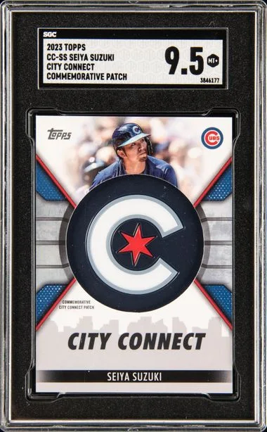 2023 Topps Seiya Suzuki City Connect Commemorative Patch #CC-SS card image