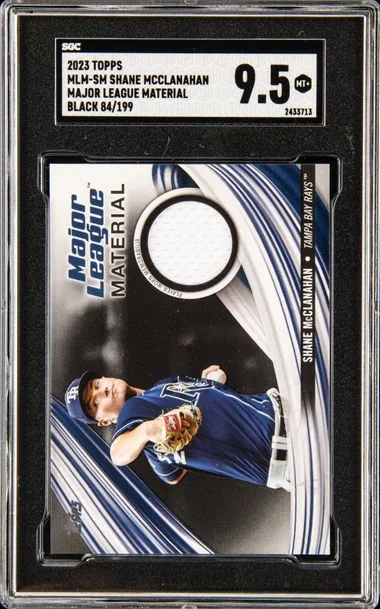 2023 Topps Shane McClanahan Major League Material #MLM-SM card image