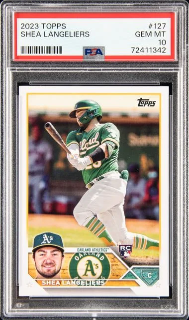 2023 Topps Shea Langeliers #127 card image