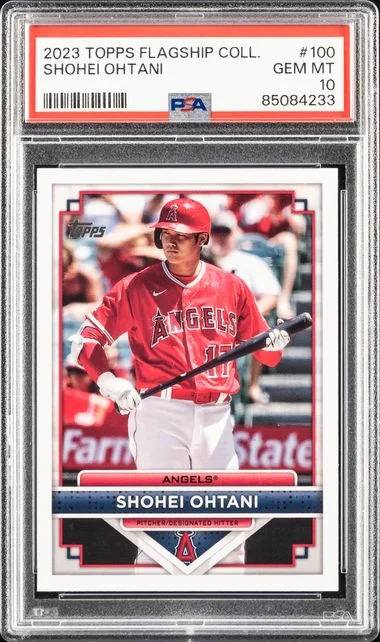 2023 Topps Shohei Ohtani Flagship Collection #100 card image