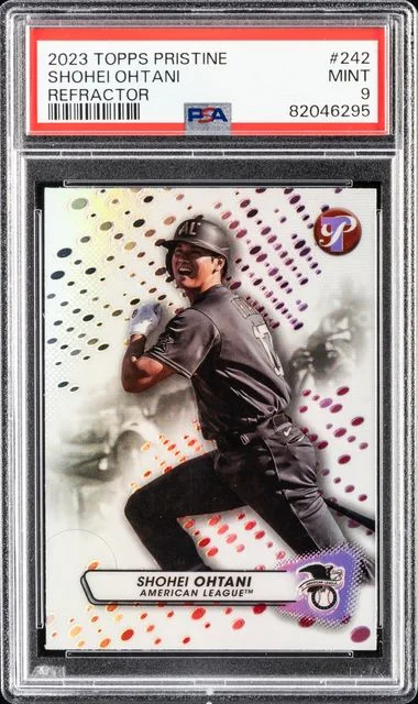 2023 Topps Shohei Ohtani Pristine Blue #242 card image