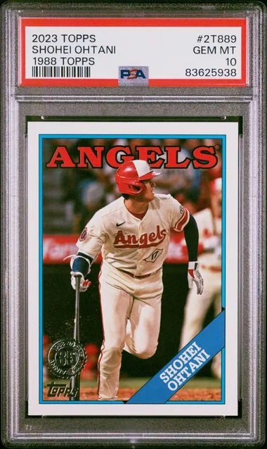 2023 Topps Shohei Ohtani 1988 Topps Baseball Series 2 #2T889 card image
