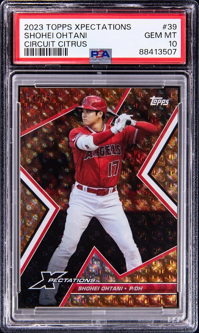 2023 Topps Shohei Ohtani Xpectations Circuit Citrus #39 card image