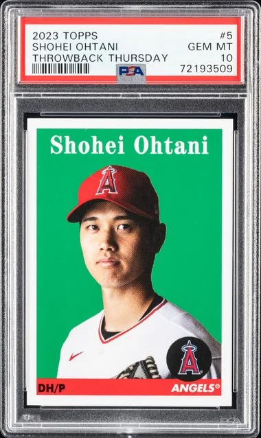 2023 Topps Shohei Ohtani World Baseball Classic Global Stars #5 card image