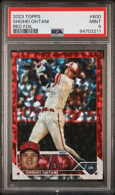 2023 Topps Shohei Ohtani #600 card image