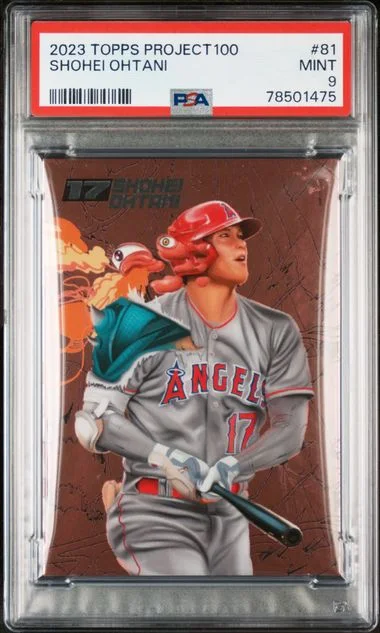 2023 Topps Shohei Ohtani Project100 #81 card image