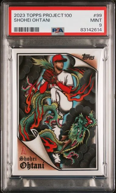 2023 Topps Shohei Ohtani Project100 #99 card image