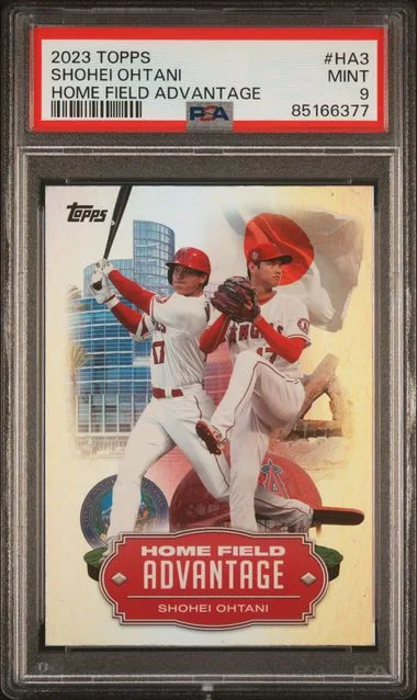 2023 Topps Shohei Ohtani Home Field Advantage #HA3 card image